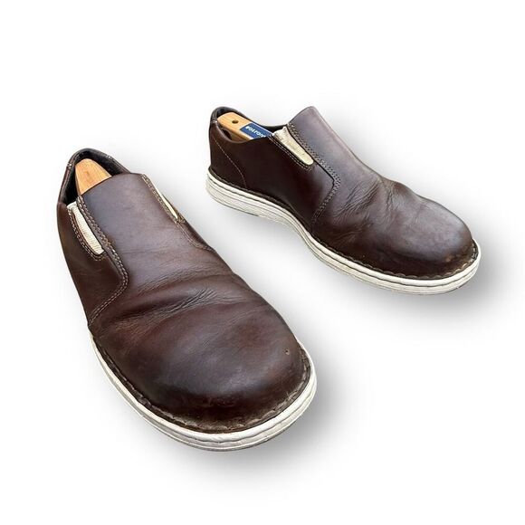 Irish Setter Kasson Brown Slip-On Safety Toe Work Shoes Brown Leather 83110 - Picture 7 of 15